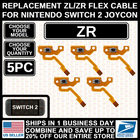 OEM ZL/ZR Shoulder Trigger Flex Cable Ribbon Replacement For Nintendo Switch 2