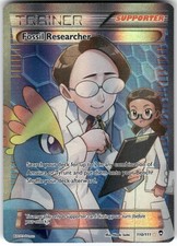Fossil Researcher 110/111 Ultra Rare Furious Fists Pokemon Holo MP on eBay