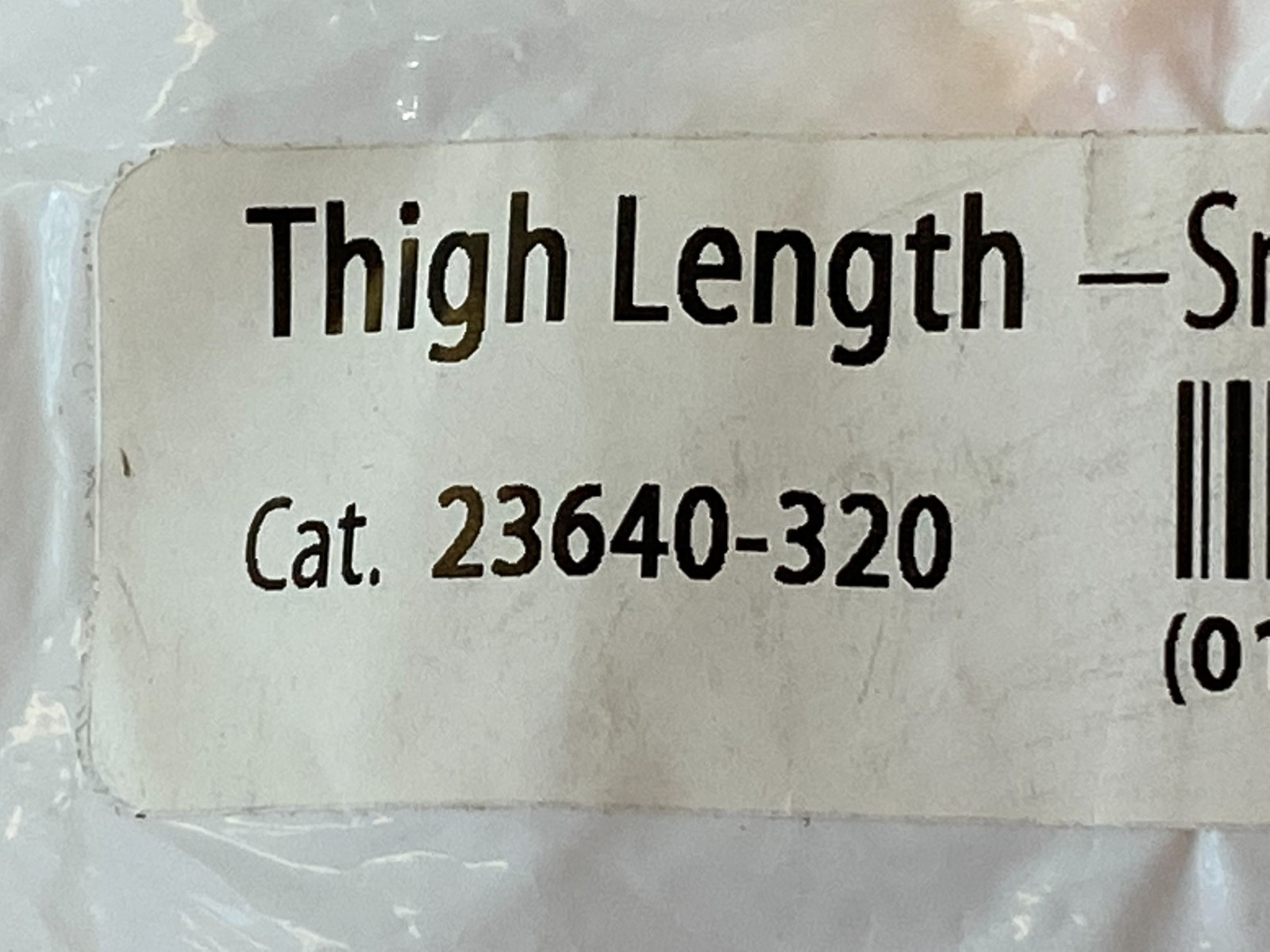 Lot of 2 CARDINAL HEALTH Premium Stockings S 23640-320 (*T78*)