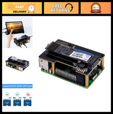 M.2 NVMe to PCIe Adapter for Raspberry Pi 5 - Supports 2230 2242 2260 2280 SSDs
