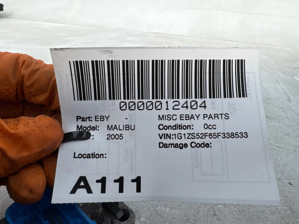 Módulo de control informático Chevrolet Malibu 2004-2006 2,2 L tren motriz OEM Foto 3 de 3