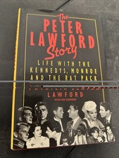 The Peter Lawford Story: Life With the Kennedy HC DJ 1988 B-111725