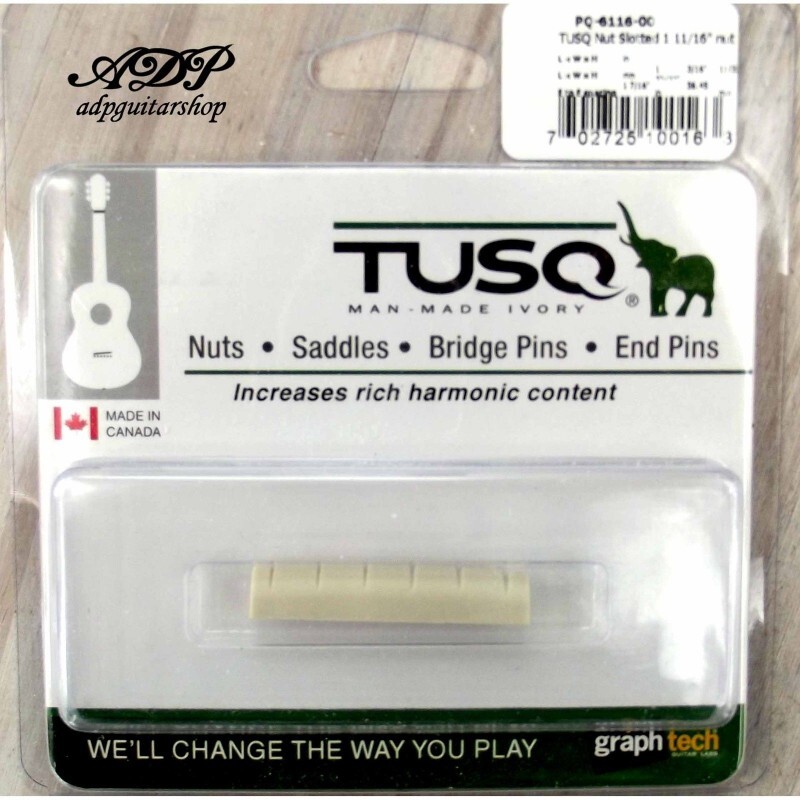Graph Tech Tusq PQ-6116-00 Acustica Slotted Nut 43.36