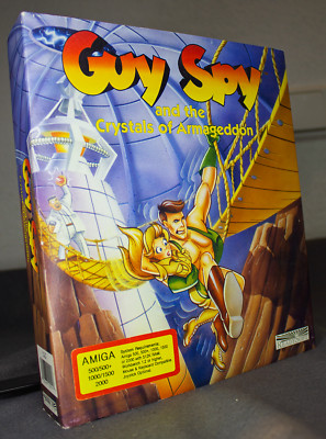 Guy Spy von ReadySoft für Commodore Amiga Big Box, And the Crystal of Armageddon