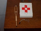 3 Vintage GI Joe 12 Inch Medical items