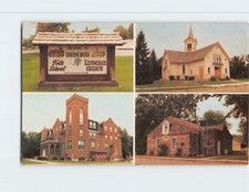 Postcard Danish Landmarks Tyler Minnesota USA