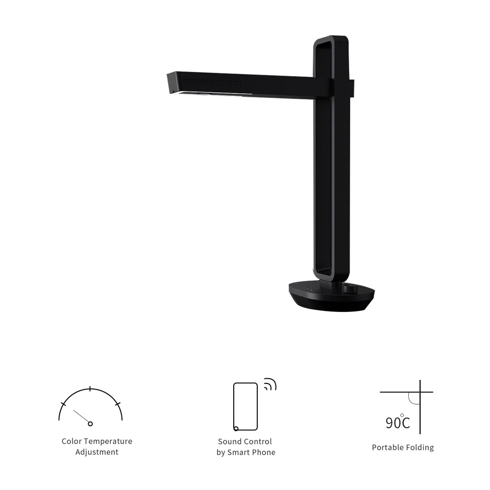 CZUR Aura Pro Portable Foldable Smart OCR Book Document Scanner Lamp for Win Mac - Image 3 of 4