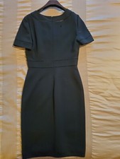 Gucci Womens Black Crepe Techno Stretch Dress, Size Small (US 4) (EU40)