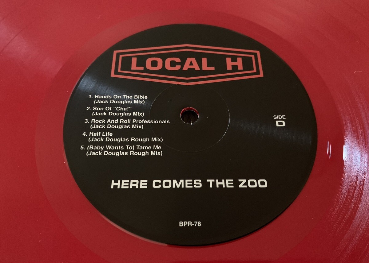 LOCAL H Here Comes the Zoo LP Red Vinyl 1st Press-Nirvana