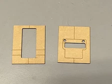 Original Floyd Rose Tremolo Bridge Routing template set