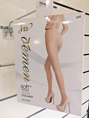 Collant 10 Deniers SOFT – Taille Unique Teinte Chair – 90% Polyamide 10% élasthanne – Neuf Avec étiquettes