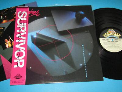 Survivor / When Seconds Count (Japan 1986, Scotti Bros. C28Y0222) - LP + OBI