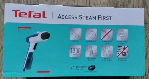 Tefal Handheld Garment Steamer Access Steam 0.7L 1300W New Boxed Unused
