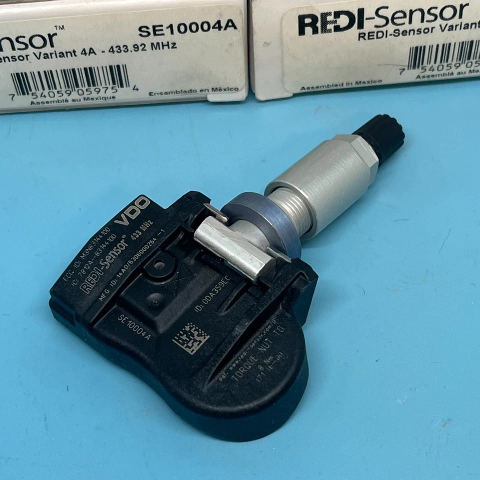 Juego de 5 sensores de presión de neumáticos VDO TPMS SE10004A Foto 2 de 3