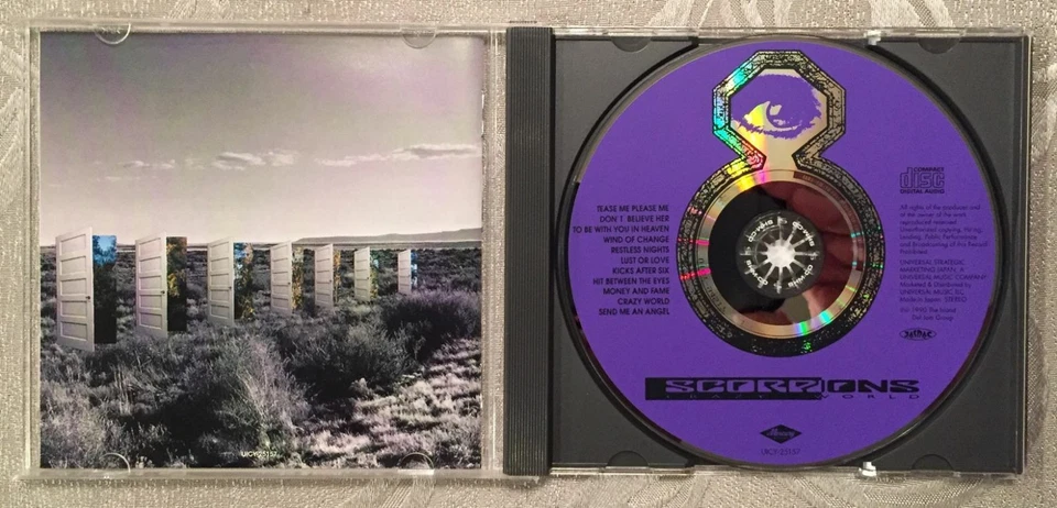 Scorpions - Crazy World  (Original Japan SHM-CD w/OBI) UICY-25157 — 第 3/3 张图片
