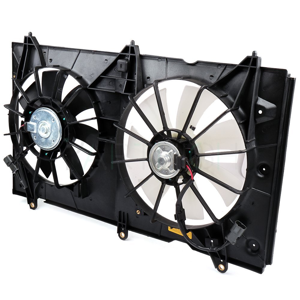 Radiator and Cooling Fan Assembly Car Electric For 2003-2007 Honda Accord 2.4L