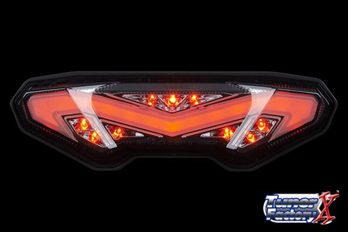 SMOKE LED INTERGRATED TURN SIGNALS TAIL BRAKE LIGHT FOR 2015 YAMAHA MT-09 FZ-09 - Bild 2 von 9