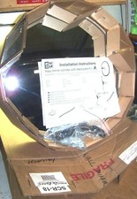 NEW FRED SILVER & CO. PRO SAFE SCR-18 SAFETY MIRROR 18" W/MOUNT HARDWARE KIT A 