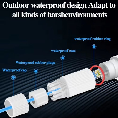 1PC POE Repeater Ip66 Waterproof 100mbps Extend 100M Transmission Distance - Picture 9 of 15