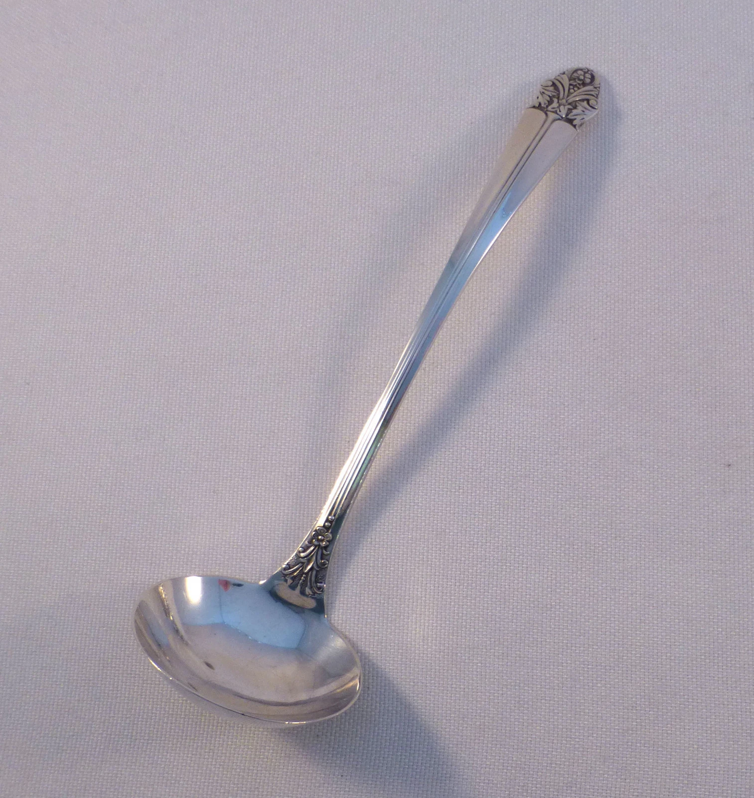 Wolfenden-Wolfenden Sterling Cream Sauce Ladle