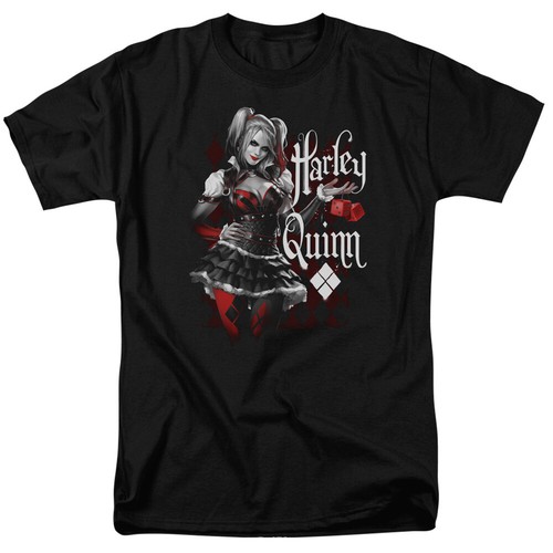 T-shirt Batman Harley Quinn Joker - Taille L, Couleur Noire, Graphiques Imprimés - Neuf Sans étiquettes, Pour Les Fans De Comics Et DC
