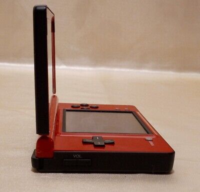 Nintendo DSi Crimson Red /Black Custom Handheld System With Charger