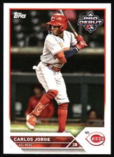 2023 Topps Pro Debut Carlos Jorge #PD-74 ACL Reds
