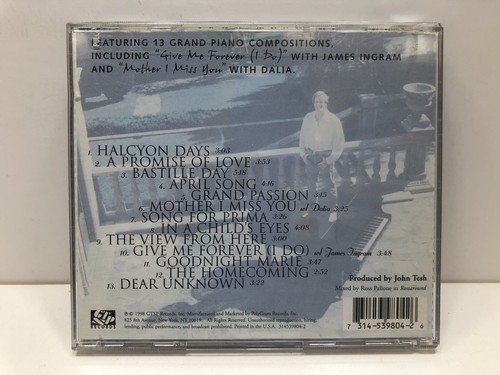 Lot 4 John Tesh Music CDs Forever More The Road Grand Passion Sax on the Beach - Picture 6 of 8