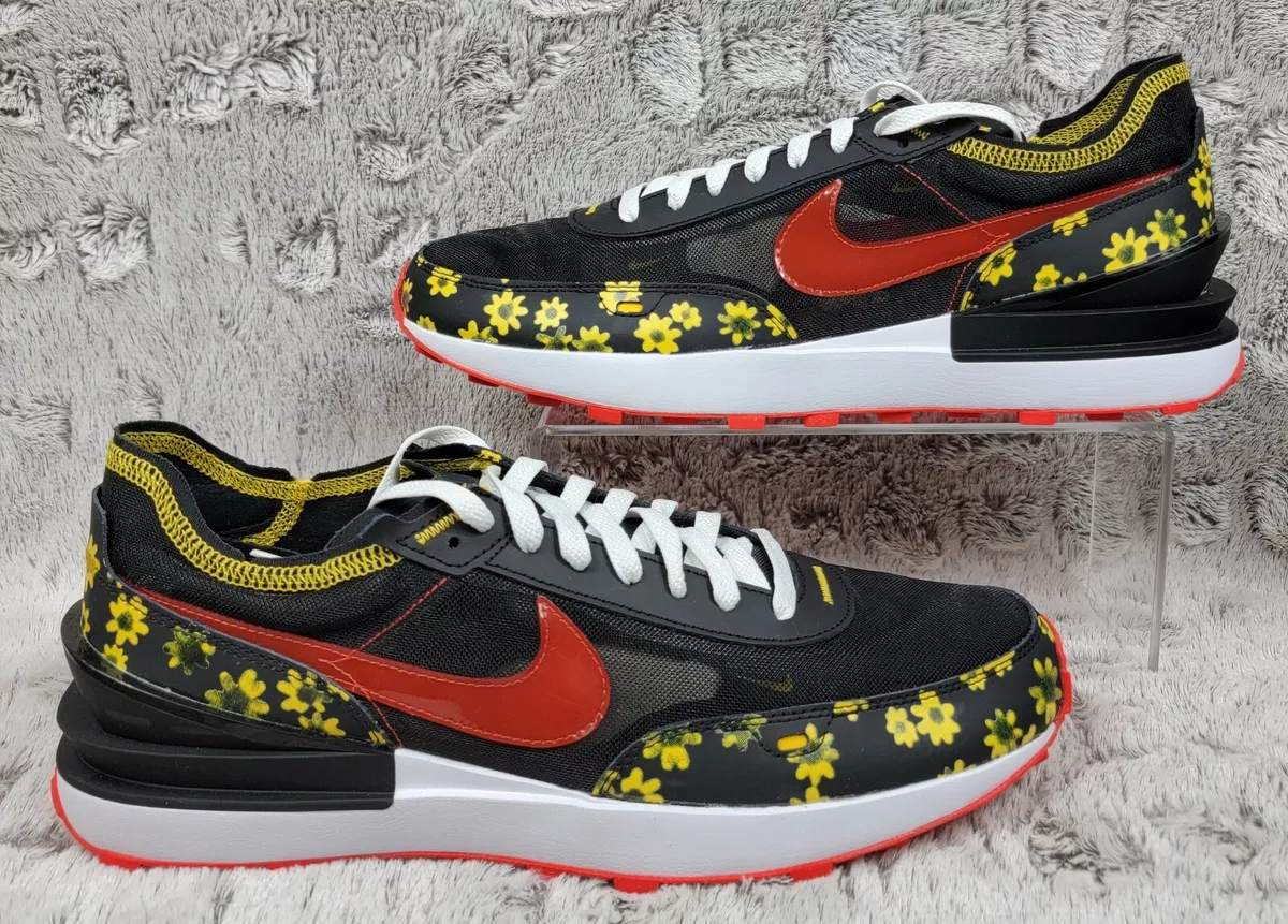 Nike Waffle One Sunflower Men s Shoes Size 11.5 Running Comfortable Sneakers