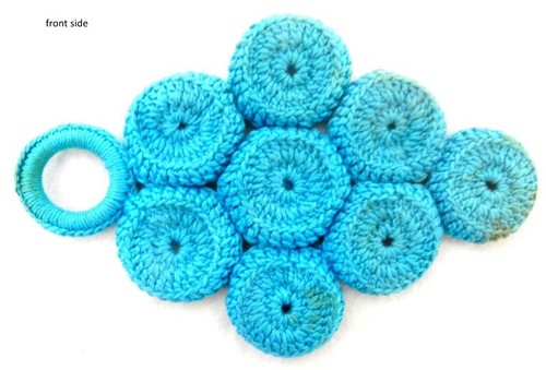 Bottle Cap Top Crochet Hot Pad Trivet 
