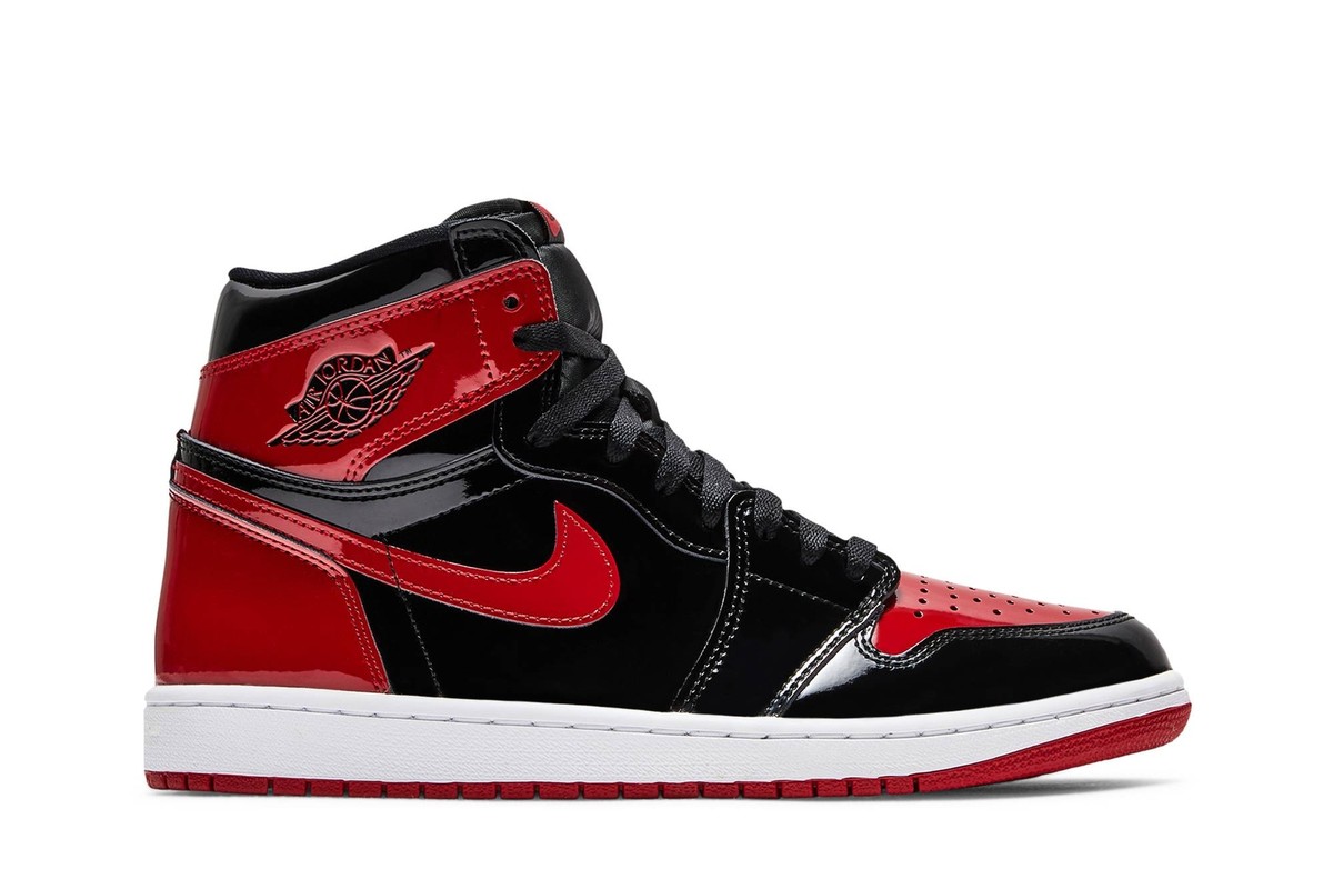 エアジョーダン1 ハイ　patent bred 25センチ Size 8 - Jordan 1 Retro OG High Patent Bred for sale online | eBay