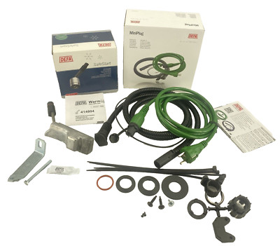 Engine Heater KIT 230V DEFA 414804 for TOYOTA IQ 1.4d D-4D Diesel 2009-2016