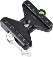 Sunwayfoto SLC-60B 60Mm Arca Compatible Lever Lock QR Clamp with Bubble Level