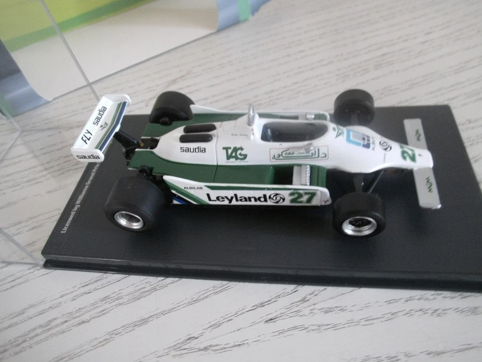 Williams Ford FW07B 1980 Alan Jones Atlas Editions 1:43 Modellauto F1 Grand Prix - Bild 4 von 4