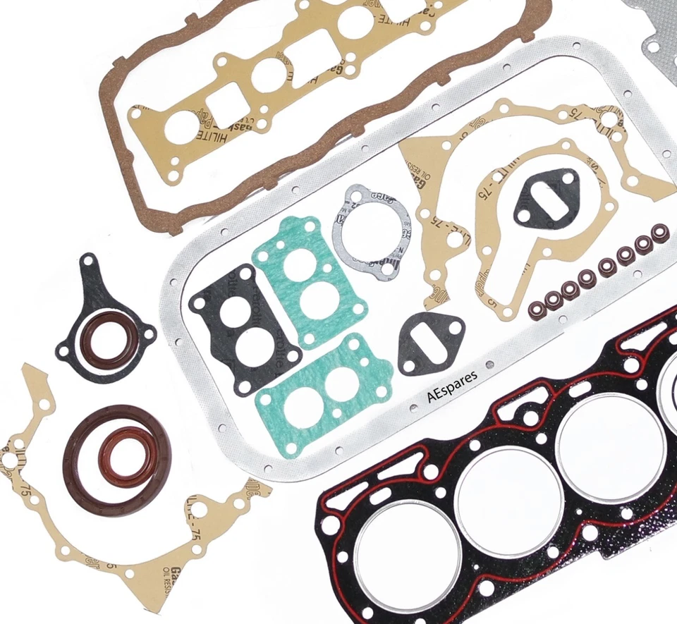 Juego de juntas de motor para Suzuki 86-95 Sidekick Samurai SJ413 Swift G13A G13BA S2u Foto 2 de 4