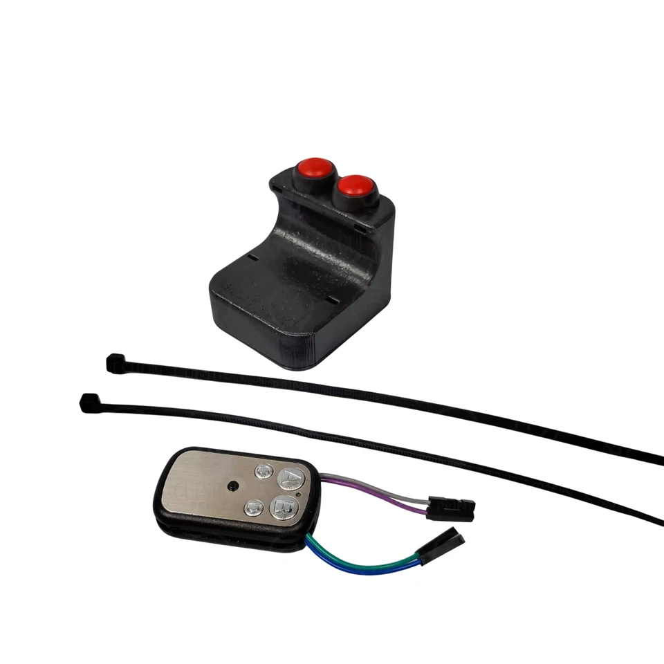 TELECOMANDO CANCELLO UNIVERSALE PER MANUBRIO 22MM MOTO APRI CANCELLO 2 PULSANTI - Imagen 2 de 4