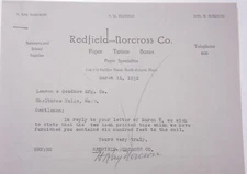 1932 Lamson Goodnow Redfield Norcross Co North Adams MA Twines Ephemera P058J
