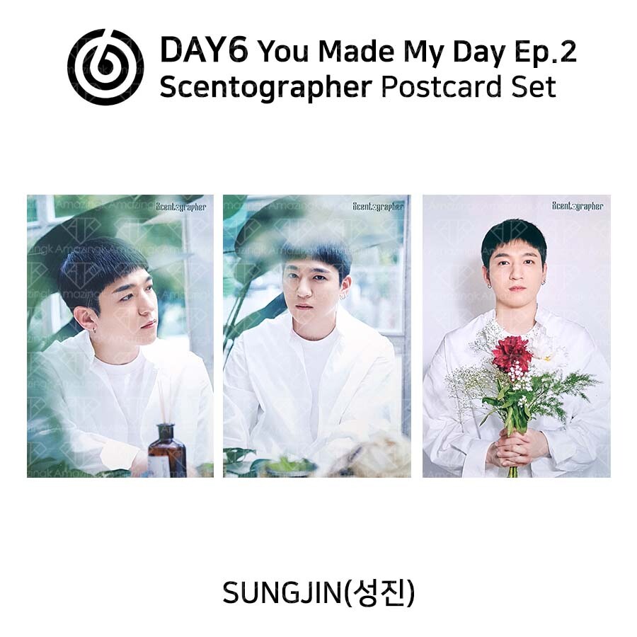 DAY6 You Made My Day EP2 Scentographer Postcard Version A KPOP K