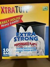 30 Gallons Clear Trash Bags Kitchen Trash Bags BPA Free 100 COUNT