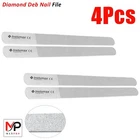 Ergonomic 8" Diamond Dusted Stainless Steel Nail File for Salon-Quality Results