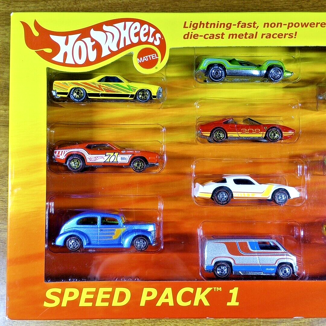 Hot Wheels The Hot Ones Speed Pack 1 Chase Redline Ferrari El