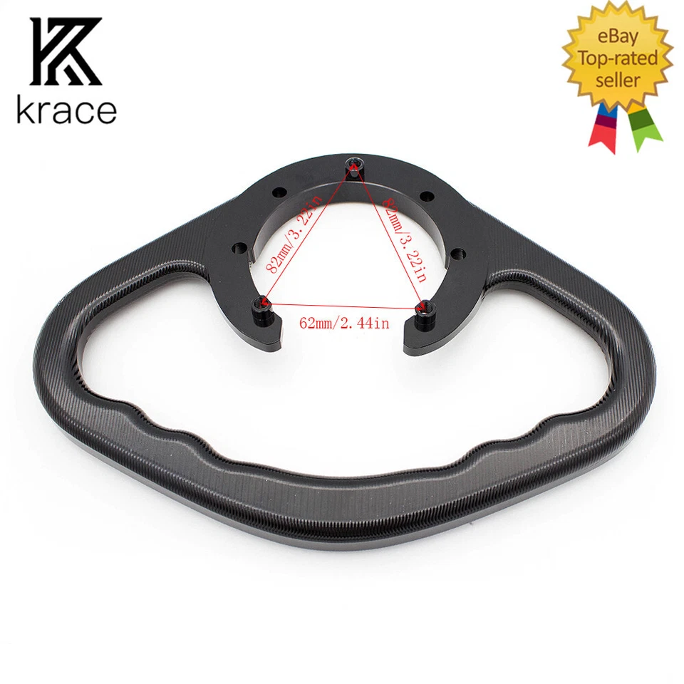 Para Ducati 748 916 996 998 848 1098 Pasajero Empuñadura Tanque Agarre Tapa Gas CNC Foto 4 de 4