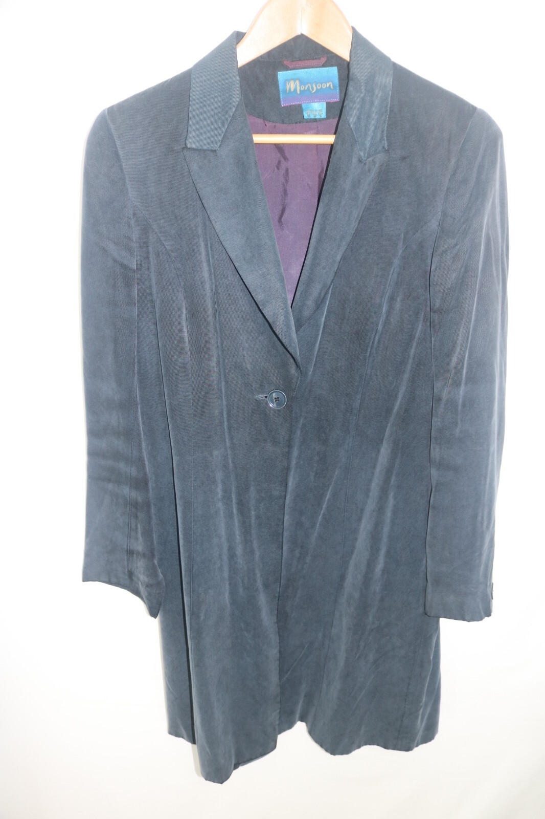 Monsoon Jacket UK12 EU40 RRP £110 Barely Worn Vintage 90s 00s Y2K
