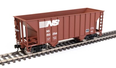 Spur H0 - Walthers 100-Ton 2-Bay Hopper Norfolk Southern - 56613 NEU