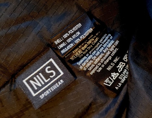 Vintage Nils sport Womens Black Ski Snow snowboard Pants Size 10 - Picture 7 of 9