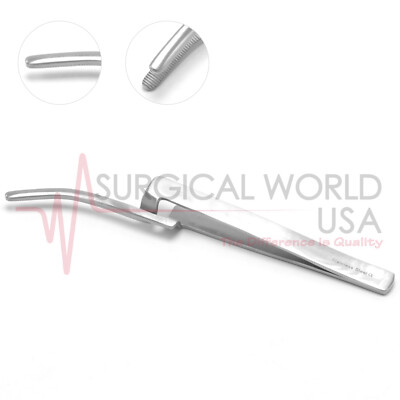 Articulating Paper Forceps Curved Serrated Jaws Dental Restorative Dentistry 