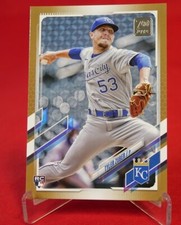 Tyler Zuber Rookie Gold Topps 2021 Baseball Card 1621/2021