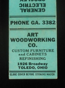 1950s Art Woodworking Co. Custom Furniture General 1950s Art Woodworking Co. Custom Furniture General
