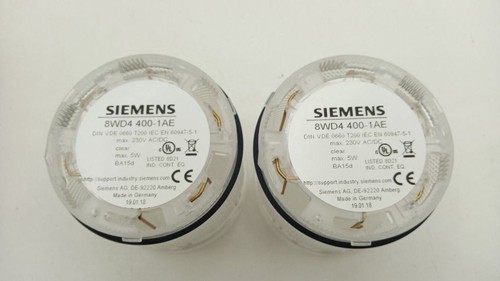 2 x Siemens 8WD4 400-1AE Dauerlichtelement Lichtelement Signal - Picture 2 of 8