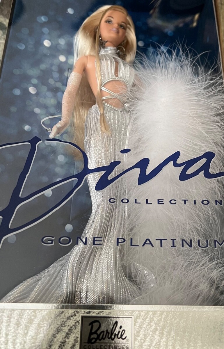 その他 Barbie Diva Collection gone platinam Diva Gone Platinum Barbie Collector Edition Doll 2001 Mattel